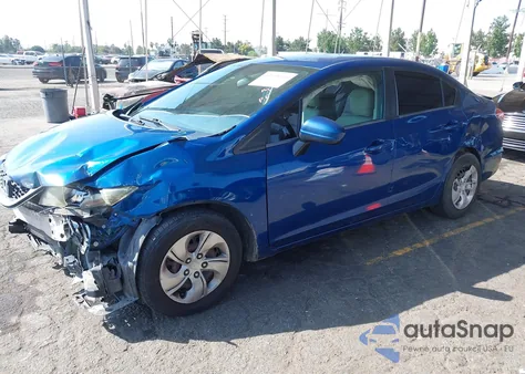 2014 Honda Civic Sedan Lx z USA, uszkodzony, nr VIN 19XFB2F52EE273989